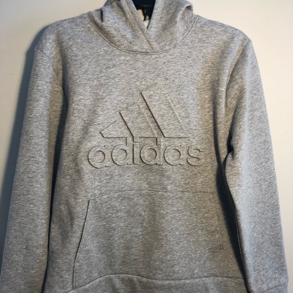 adidas embossed hoodie